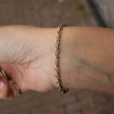 Anker armband 14k goud