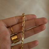 Harp armband 14k goud